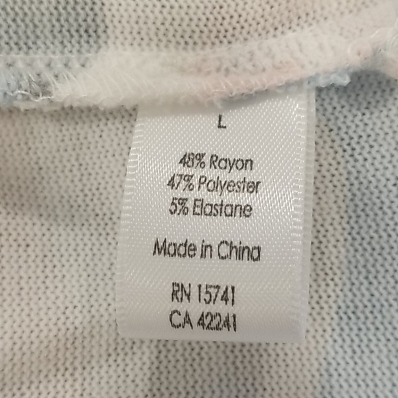 💕PJ SALVAGE💕 Long Sleeve Printed Raglan Top Camo - Picture 9 of 9